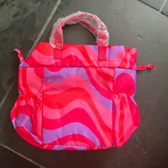 Mary Kay Vibrant Pink and Purple Tote Insulated - Picture 2 of 2
